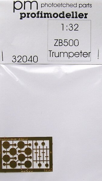 ZB500 bomb details 4x (Trumpeter) 32040