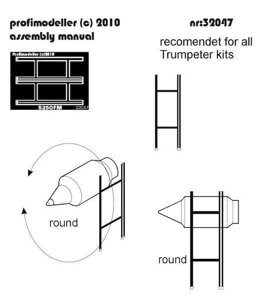 S250FM detail set (Trumpeter) 32047