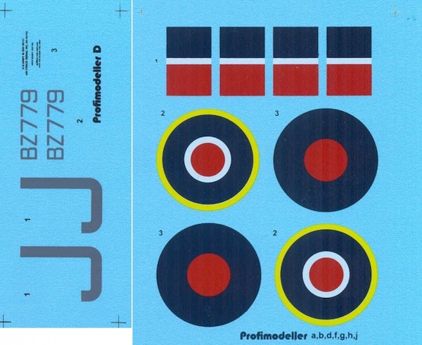 Conslidated B24 Liberator (BZ779 "Josef Kuhm" 311sq (Czech) RAF)  32385