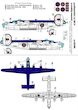 PM profimodeller 32389 Conslidated B24 Liberator (FL949 