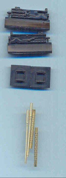 Cal .50 complete gun: Body, Barrel and Handgrips (2x) 32446