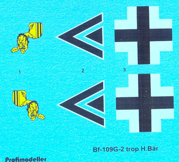 Heinz Br: Messerschmitt BF109G-2  32448