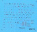 Hawker Hurricane MKI Stencils 480012