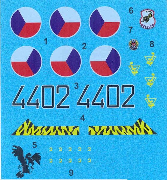 Mikoyan MiG29UB (CZAF nr4402)  72031