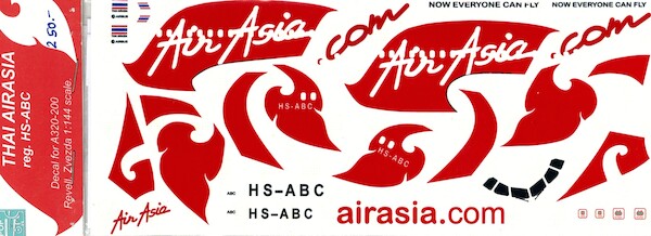 Airbus A320-200 (Air Asia HS-ABC) PPP144-011