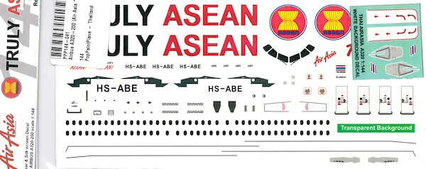 Airbus A320-200 (Air Asia "Truly Asian" HS-ABE) PPP144-041