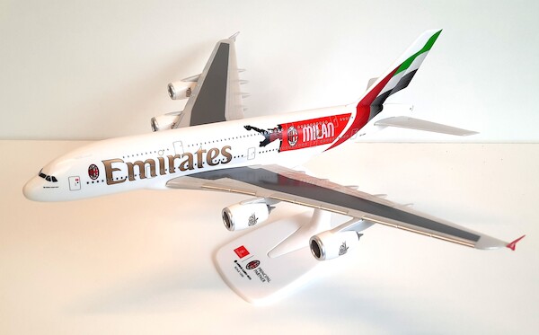 Airbus A380-800 Emirates AC Milan 125th anniversary A6-EOK 10140884