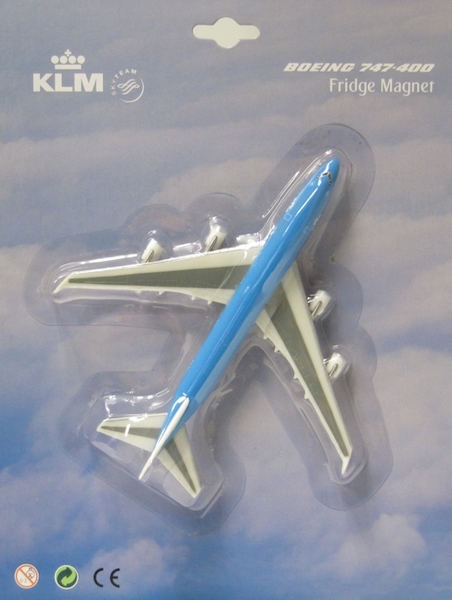 Fridge Magnet: Boeing 747-400 KLM 220259