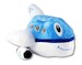 Plush Plane / Globe (KLM)