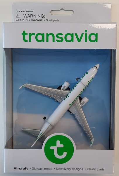 Single Plane for Airport Playset (Boeing 737 Transavia)  223021