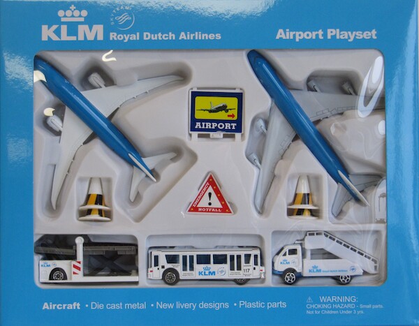 Airport Playset (KLM Boeing 747-400 / B787) 223410