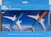 Plane set: Boeing 787 KLM / Boeing 777 KLM orange pride
