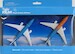 Plane set: Boeing 787 KLM / Boeing 777 KLM orange pride 