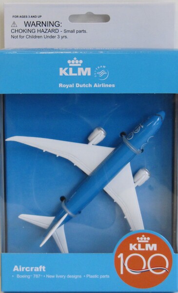 Single Plane: Boeing 787 KLM 100 years  225346