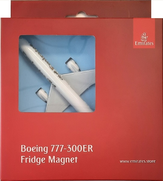 Fridge Magnet: Boeing 777-300ER Emirates 259458