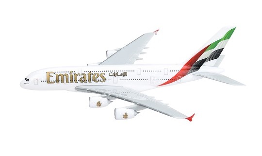 Fridge Magnet: Airbus A380 Emirates 298211