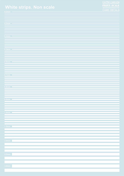 Aluminium stripes PRS-CAMO-039