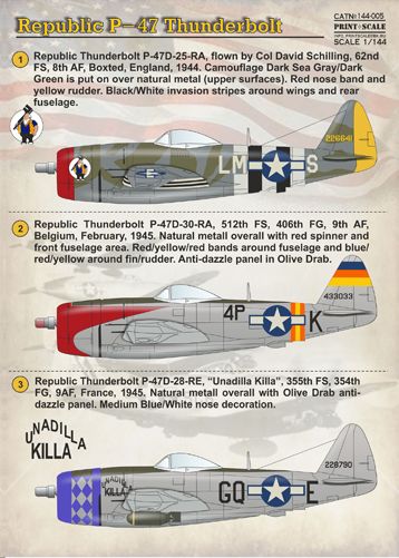 Republic P47 Thunderbolt PRS144-005