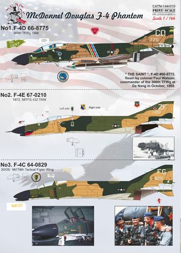 McDonnell F-4 Phantom II in Viet Nam war  PRS144-010