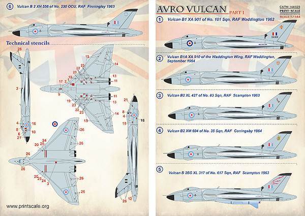 Avro Vulcan B.2 Part 1 PRS144-023