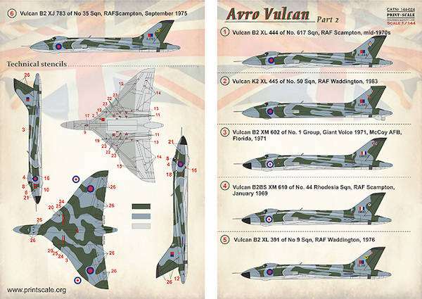 Avro Vulcan B.2 Part 2 PRS144-024