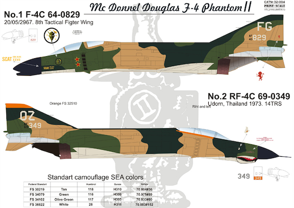 McDonnell Douglas F4 Phantom II  PRS32-004