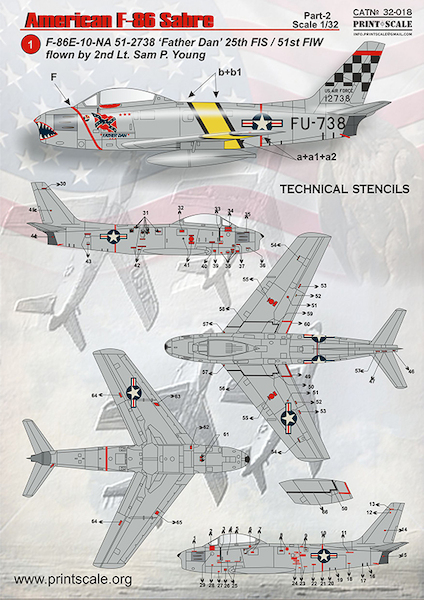 North American F86 Sabre Part 1  PRS32-018