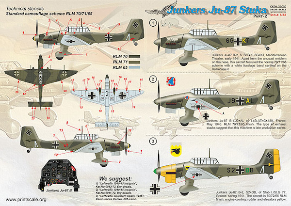 Junkers Ju87 Stuka Part 2  PRS32-020