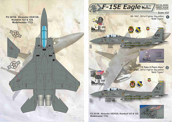 F15E Strike Eagle  PRS32-021