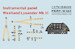 Westland Lysander Instrument panel and seatbelts (Eduard) PRS3D48-002