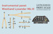 Westland Lysander Instrument panel and seatbelts (Eduard) PRS3D48-002