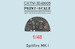 Supewrmarine Spitfire MKI Instrument panel PRS3D48-005