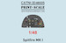Supewrmarine Spitfire MKI Instrument panel PRS3D48-005