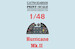 Hawker Hurricane Instrument panel PRS3D48-009
