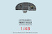 Savoia Marchetti SM79 Instrument panel (Eduard) PRS3D48-011