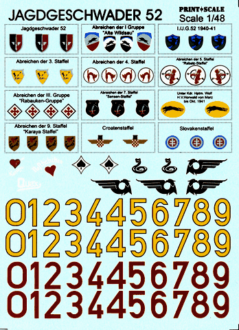 Jagdgeschwader 52  PRS48-006