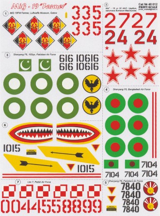 Mikoyan MiG19 "Farmer" PRS48-012
