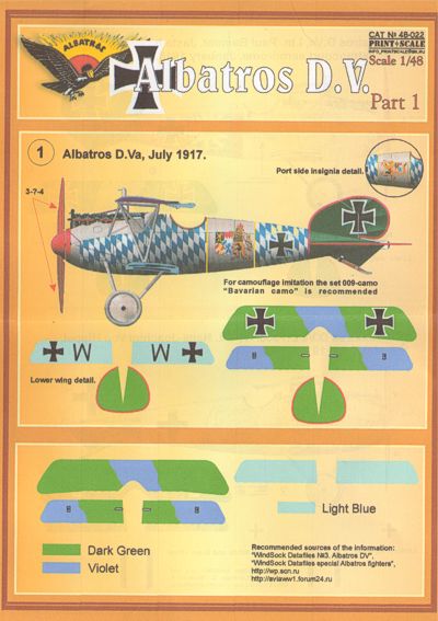 Albatros DV part 1  PRS48-022