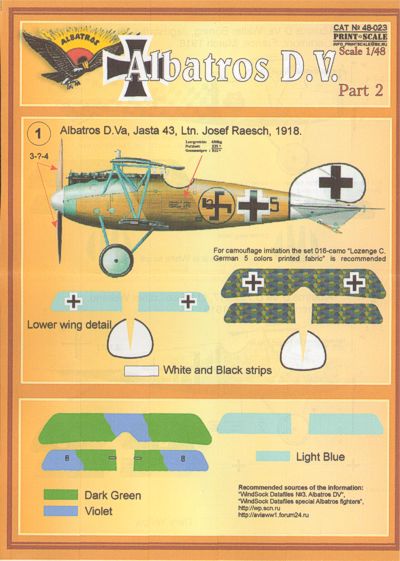 Albatros DV part 2 PRS48-023