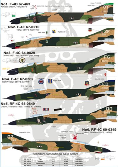 McDonnell Douglas F4C/D/E Phantom II PRS48-045