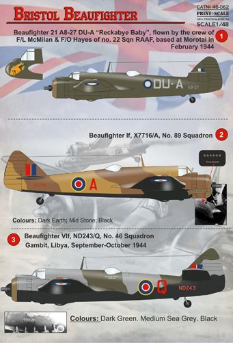 Bristol Beaufighter PRS48-062
