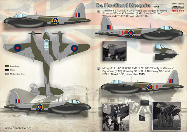 De Havilland Mosquito Part1 PRS48-085