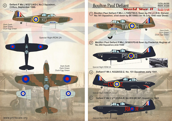 Boulton Paul Defiant  PRS48-096