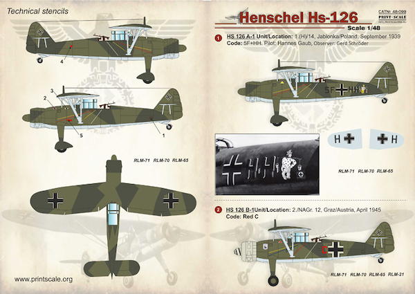 Henschel HS126  PRS48-099