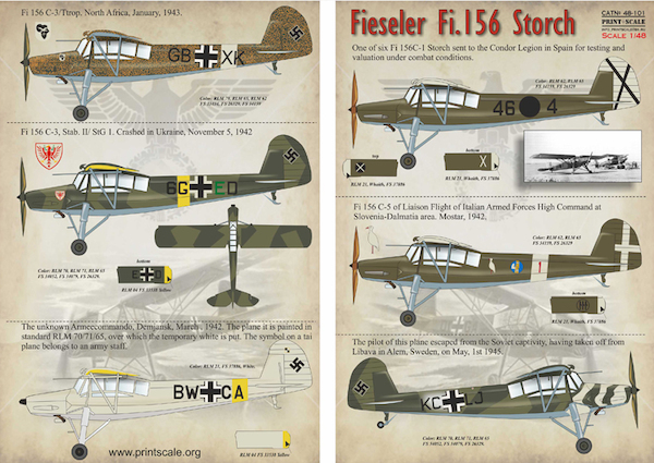 Fieseler Fi156 Storch  PRS48-101