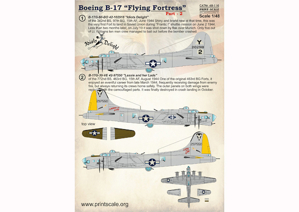 Boeing B17 Flying Fortress part 2  PRS48-116