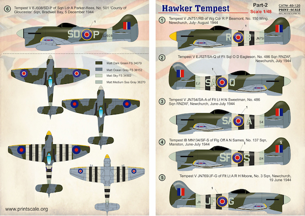 Hawker Tempest Part 2  PRS48-126