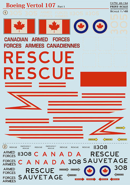 Boeing Vertol 107 part1 (Canada) PRS48-194