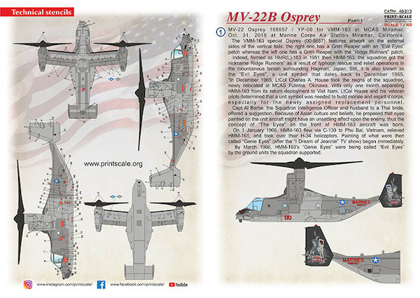 MV22B Osprey Part 1  PRS48-213