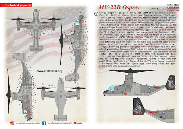 MV22B Osprey Part 1 PRS48-213